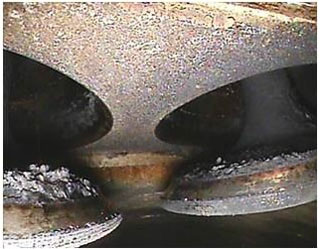 利用HIE系列內窺鏡檢測到的發動機進氣門圖片二