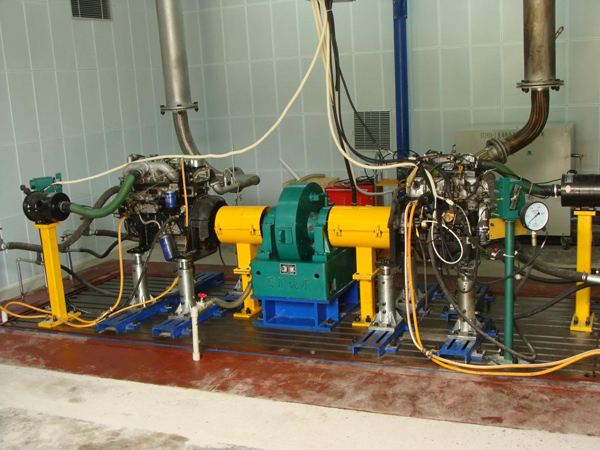 由亞泰光電自主研發并具有多項技術創新的YTW-3內燃機臺架試驗及尾氣分析系統